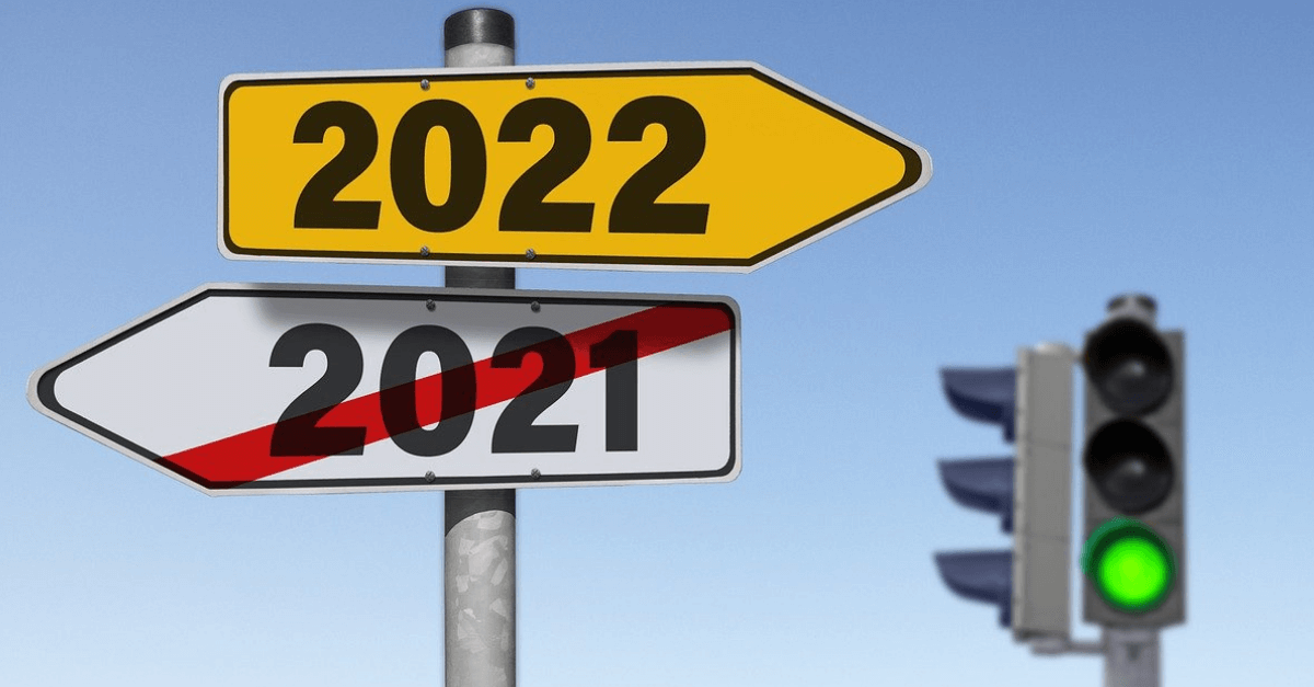 calendrier 2021 et prévisions pour 2022