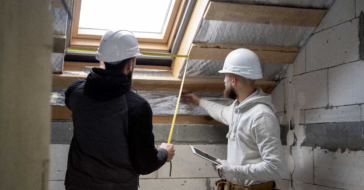 travaux de rénovation énergétique sur le toit