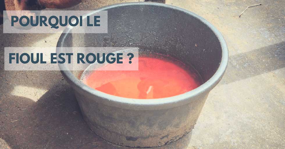 fioul rouge