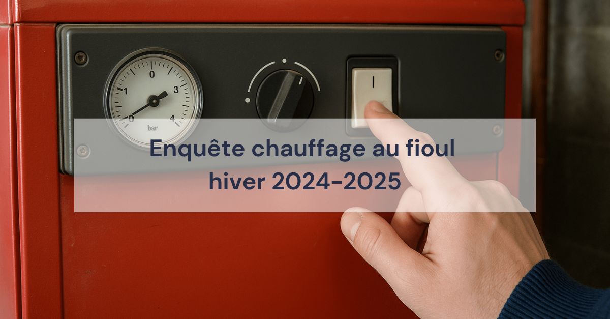 enquête fioulreduc chauffage fioul
